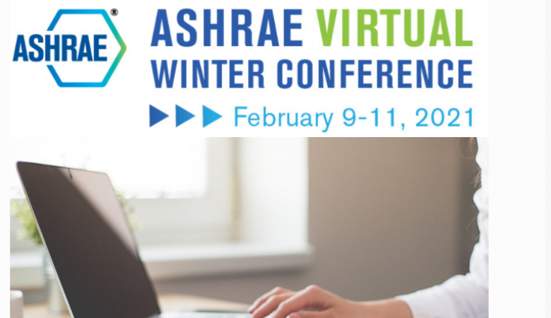 ASHRAE'nin Sanal Kış Konferansı 9-12 Şubat'ta Düzenleniyor