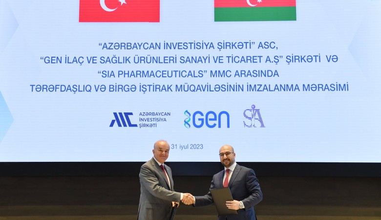 Türk İlaç Firması GEN, Azerbaycan'a 36 Milyon Dolar Yatırımla İlaç Fabrikası Kuruyor